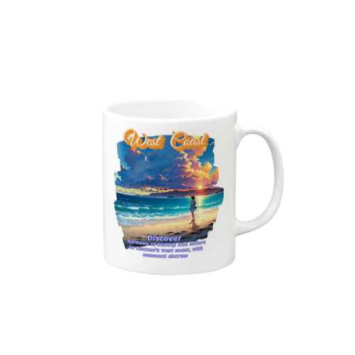 Amaxsa西海岸-Discover マグカップ