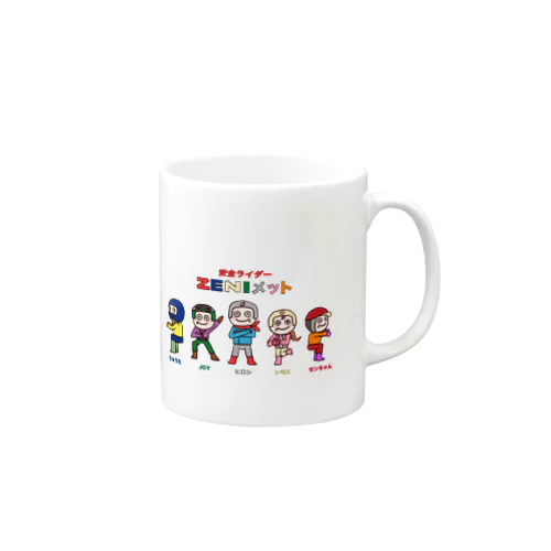 安全ライダー　ZENIメット　名前入り Mug