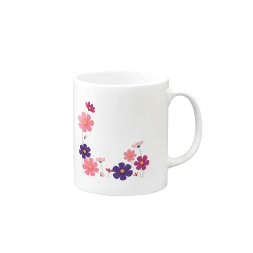 美しいコスモスの花❀ Mug