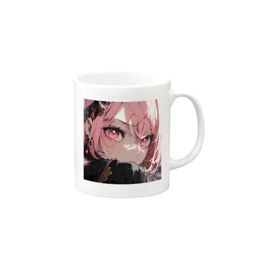 黒服の女王 Mug