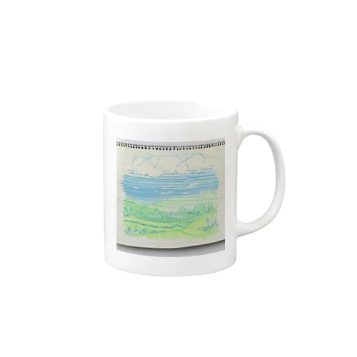 思い出に残る夏の一コマ Mug