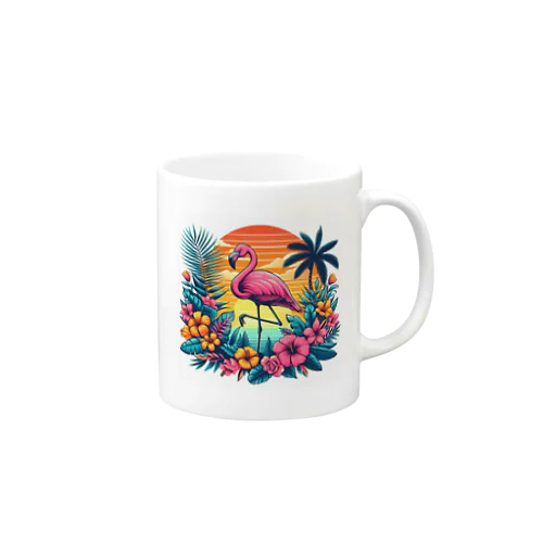 ピンクフラミンゴ Mug