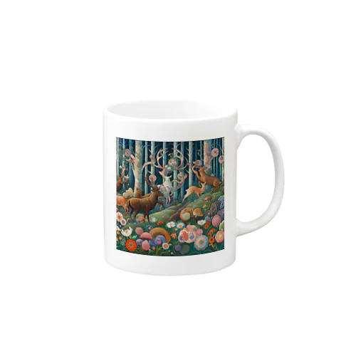 自然の中の平和な時間 Mug