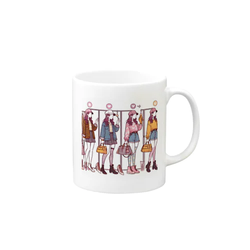 オシャレ女子 Mug