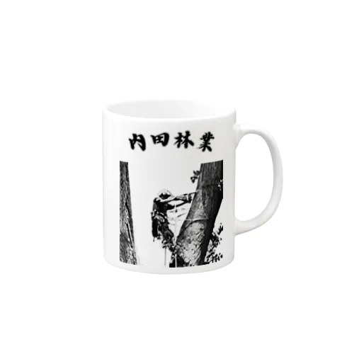 内田林業 特殊伐採 Mug