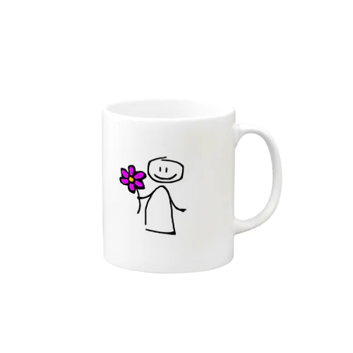 花プレ Mug