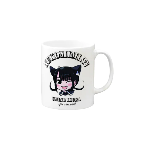 NEKOMIMIロゴグッズ マグカップ