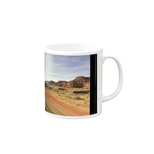 アメリカを旅して Mug