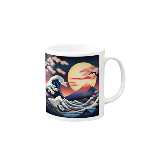 浮世絵 Mug