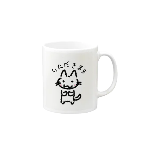 おりこうネコさん Mug