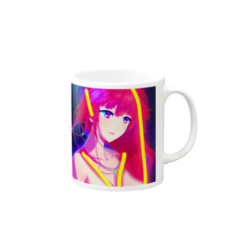 きゅぴきゅぴ★高貴な宇宙系美女ガール Mug