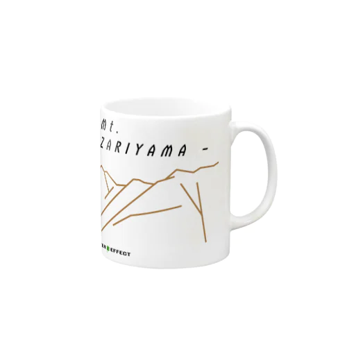 雨飾山 Mug