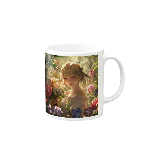 Fantasy Flower Field - Girl's Smile Mug