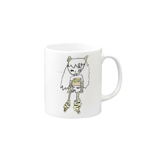 100万ボルト鬼少女 Mug