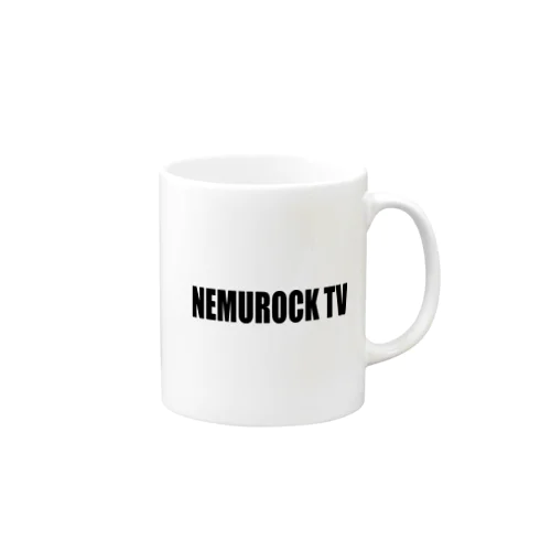 NEMUROCK TV（ブラック ロゴ） Mug