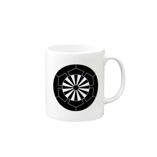 源氏車家紋 Mug