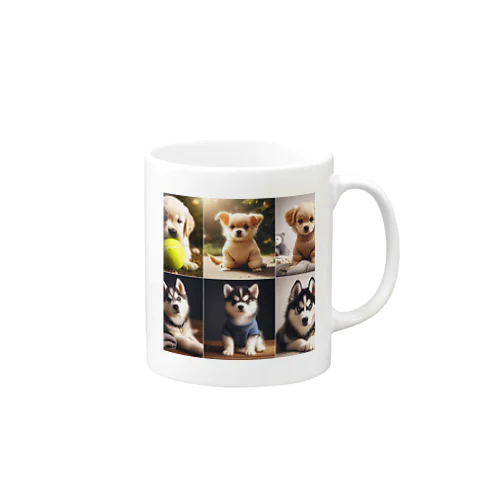 愛らしい犬たち Mug