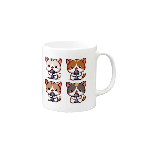 ねこコーラス 05 Mug