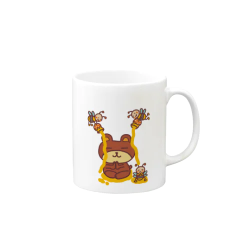 🐻修行中〜🐝 Mug