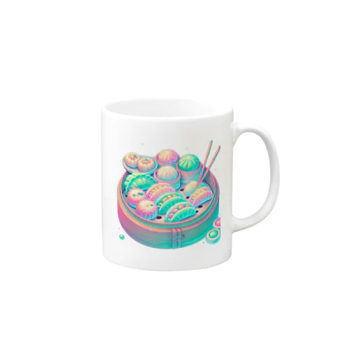 ネオン点心セット Mug