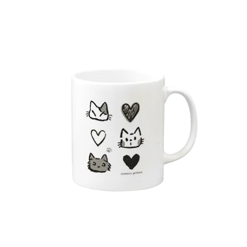 ねこつながり Mug