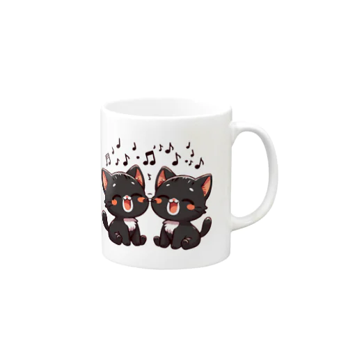 ねこコーラス 07 Mug