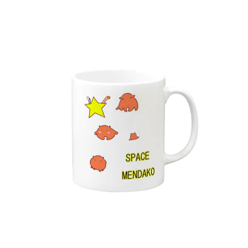 SPACE　MENDAKO　透明バージョン Mug