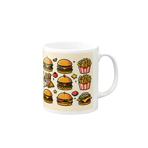 ハンバーガー Mug