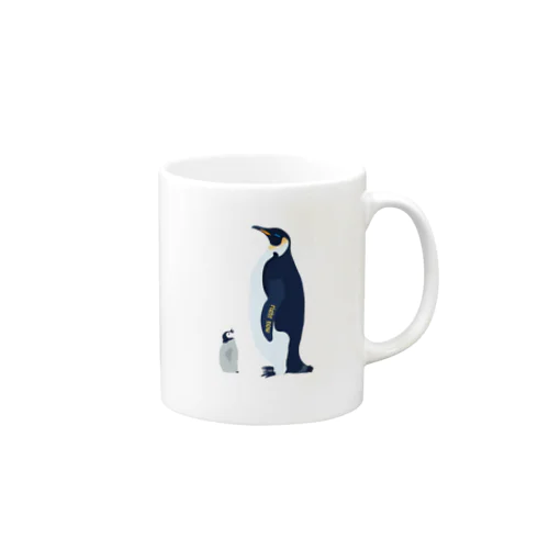 皇帝ペンギン親子2 Mug