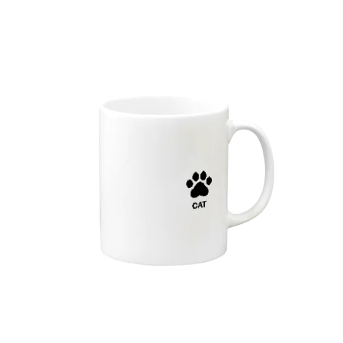 猫肉球 Mug