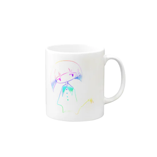 レインボーガール Mug