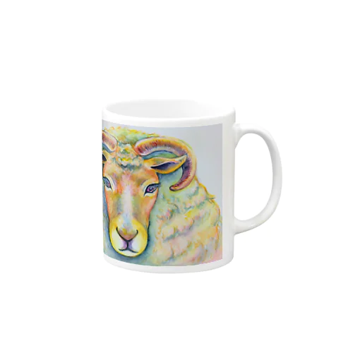 She is sheep. Mug