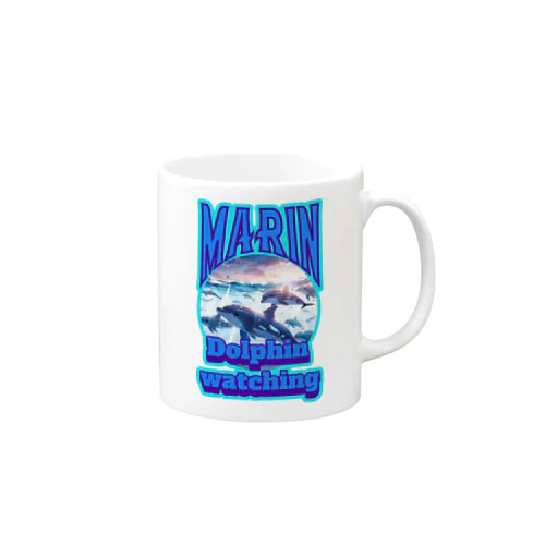 Amaxsaイルカウォッチング-marin Mug