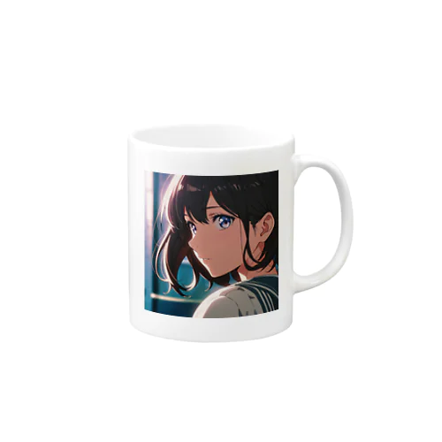 あの子横顔 Mug