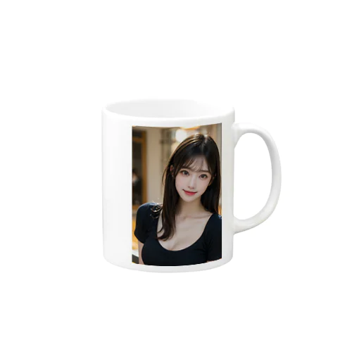 AI美女13 Mug