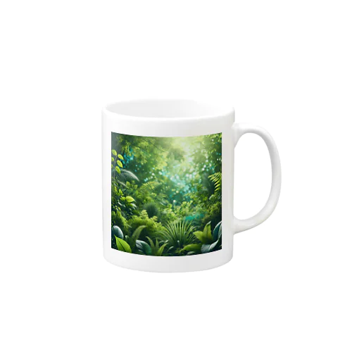 自然／緑が好きな人 集まれ Mug