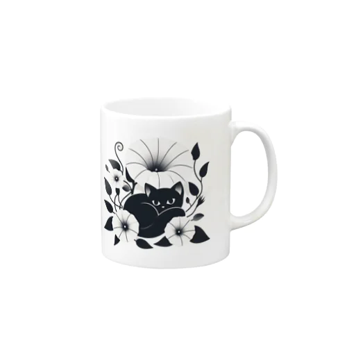 アサガオと黑猫 No1.5 Mug