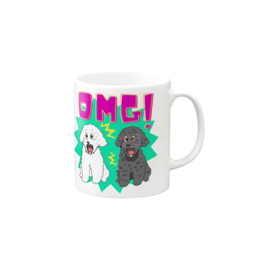 NEWトイプードルのOMG Mug