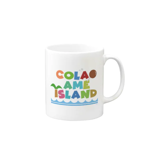 COLA AME ISLAND ロゴ 1 マグカップ