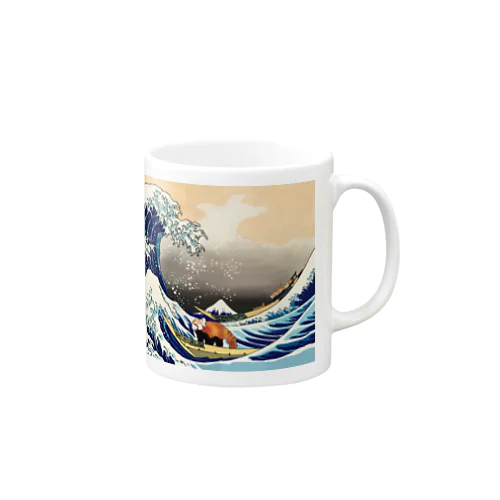 【parody】健やかな富嶽三十六景【Art】 Mug