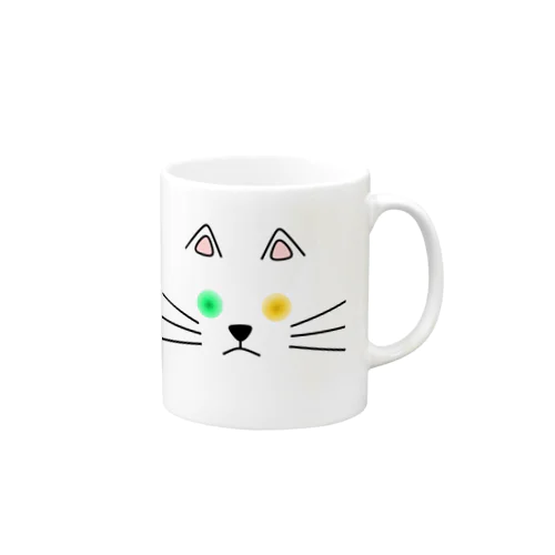 オッドアイ Mug