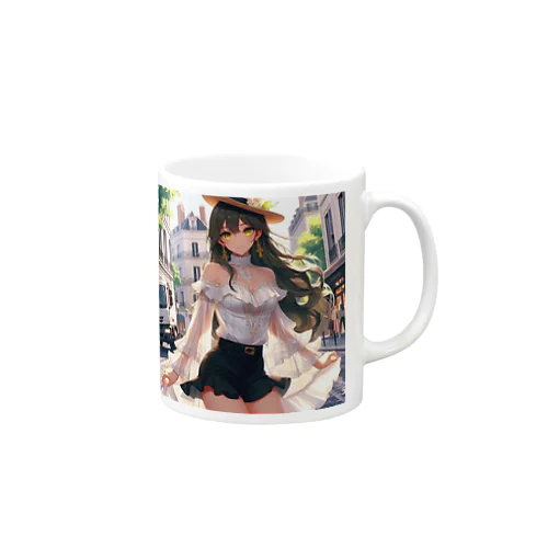 お洒落コーデ！？ Mug