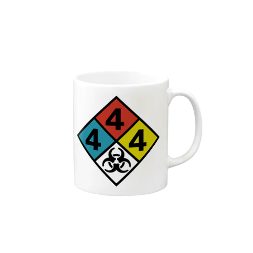 NFPA 704 バイオハザードマーク Mug