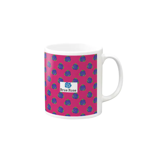 Brue Rose ビビッドピンク  Mug