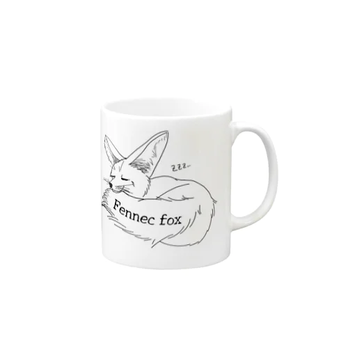 フェネックギツネ Mug
