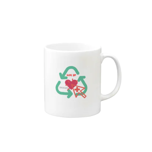 禁煙しますシリーズ Mug