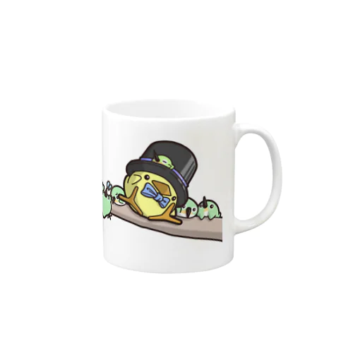 めじろおし男爵 Mug