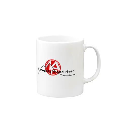 RED andWhite Mug