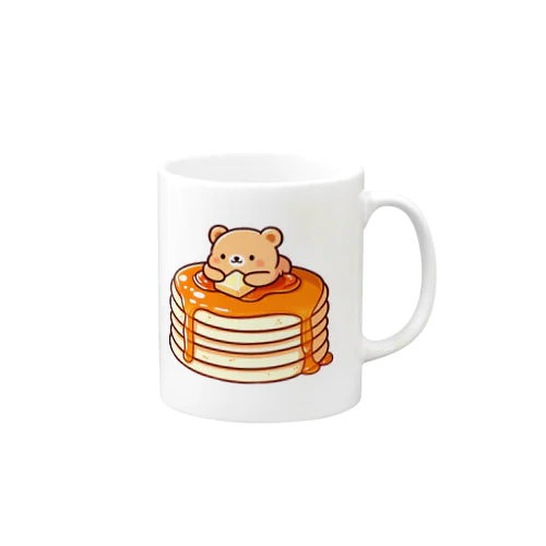 ホットケーキとクマさん Mug