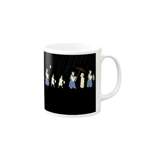 狐の嫁入り Mug